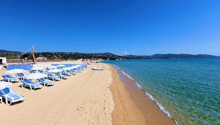 Les Restanques 1066 Jacynthe Vue Mer Grimaud Exteriér fotografie