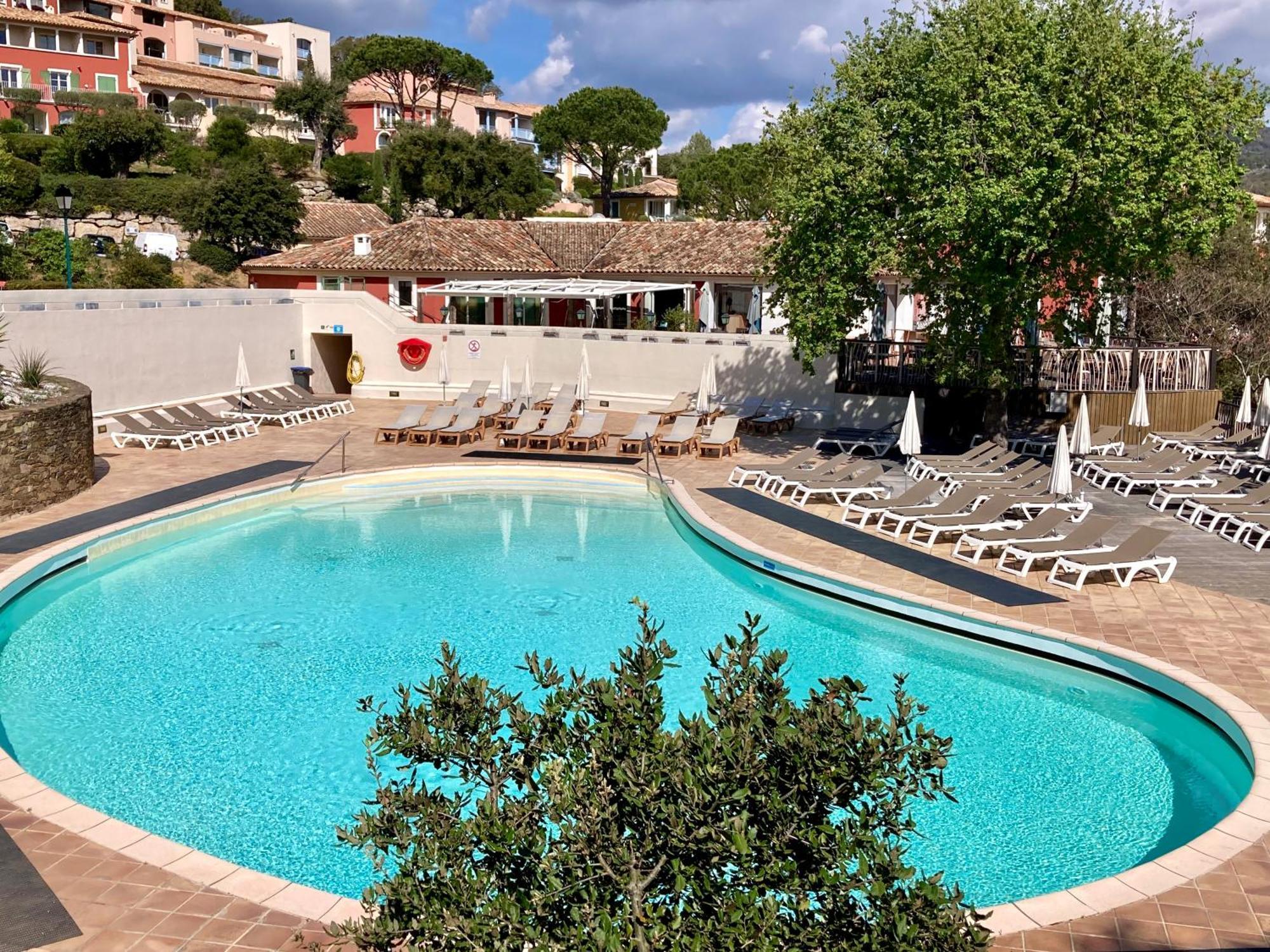 Les Restanques 1066 Jacynthe Vue Mer Grimaud Exteriér fotografie