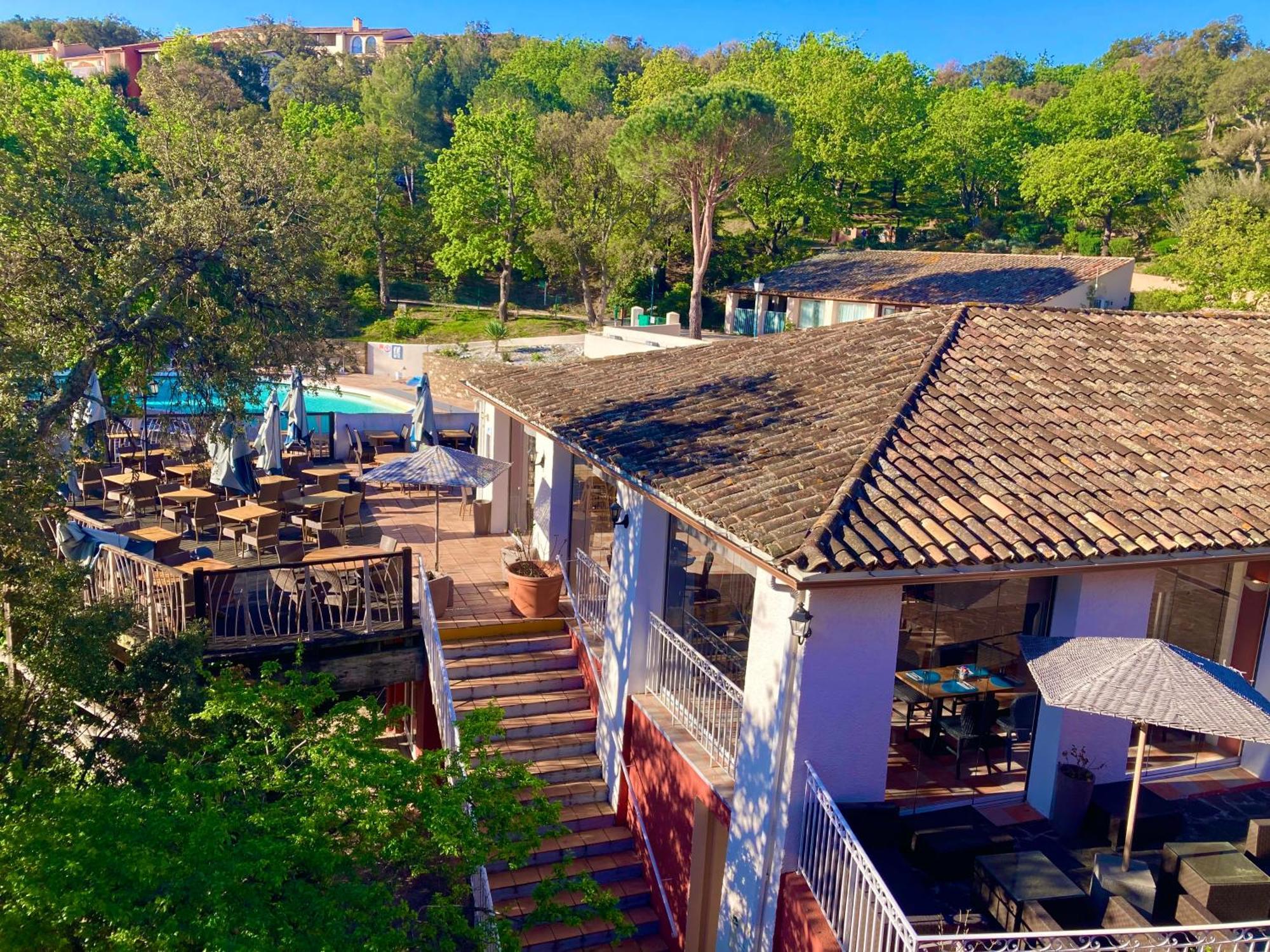 Les Restanques 1066 Jacynthe Vue Mer Grimaud Exteriér fotografie